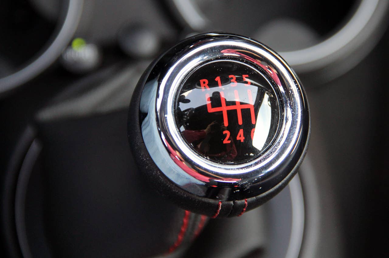 2012 Mini John Cooper Works Coupe Prototype shifter