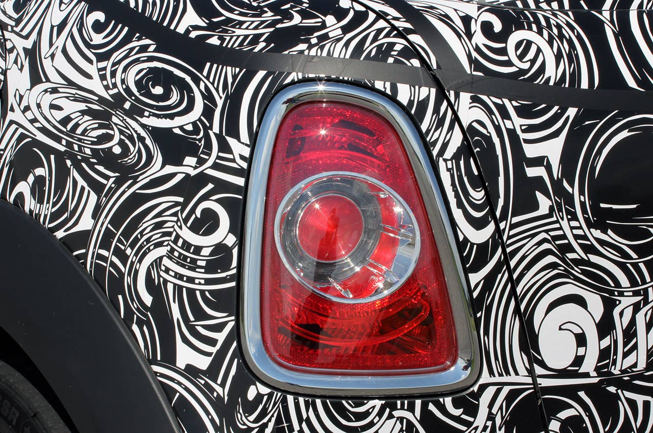 2012 Mini John Cooper Works Coupe Prototype taillight