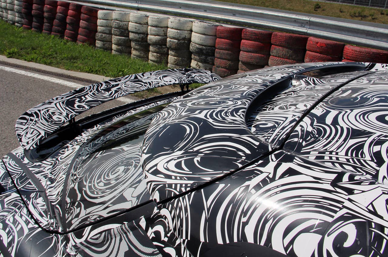 2012 Mini John Cooper Works Coupe Prototype rear spoiler