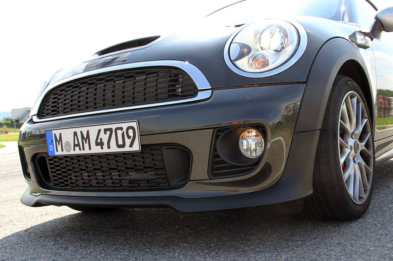 2012 Mini John Cooper Works Coupe Prototype front detail