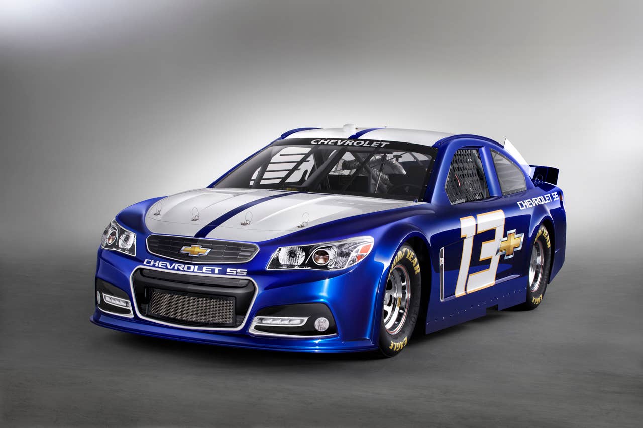 Chevrolet opened a new chapter in its storied racing history with the unveiling of its eagerly anticipated 2013 NASCAR Chevrolet SS race car.Powered by the legendary small block V-8 engine, the rear-wheel drive performance sedan will be Chevrolets newest entry in the NASCAR Sprint Cup Series, beginning with the 2013 SpeedWeeks in Daytona, Fla.