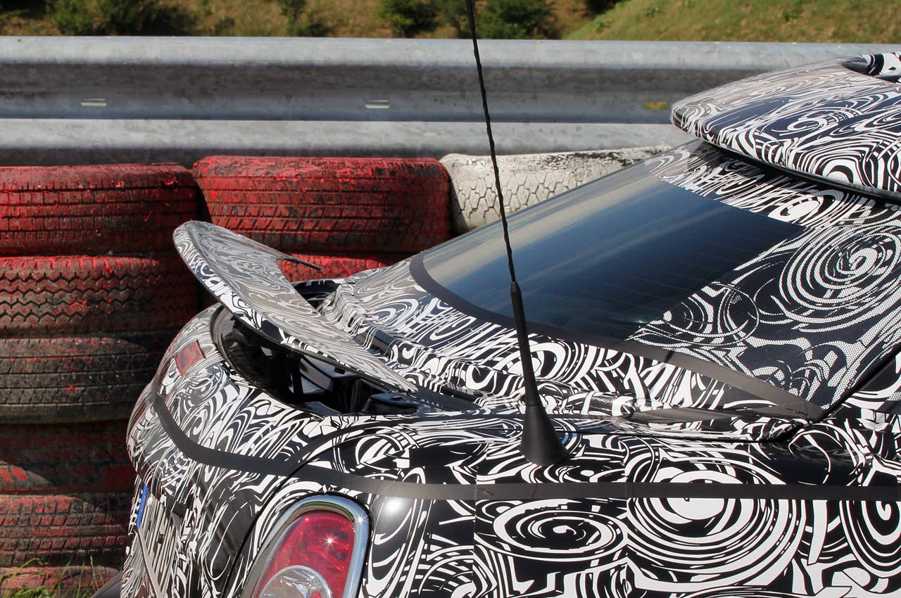 2012 Mini John Cooper Works Coupe Prototype rear wing