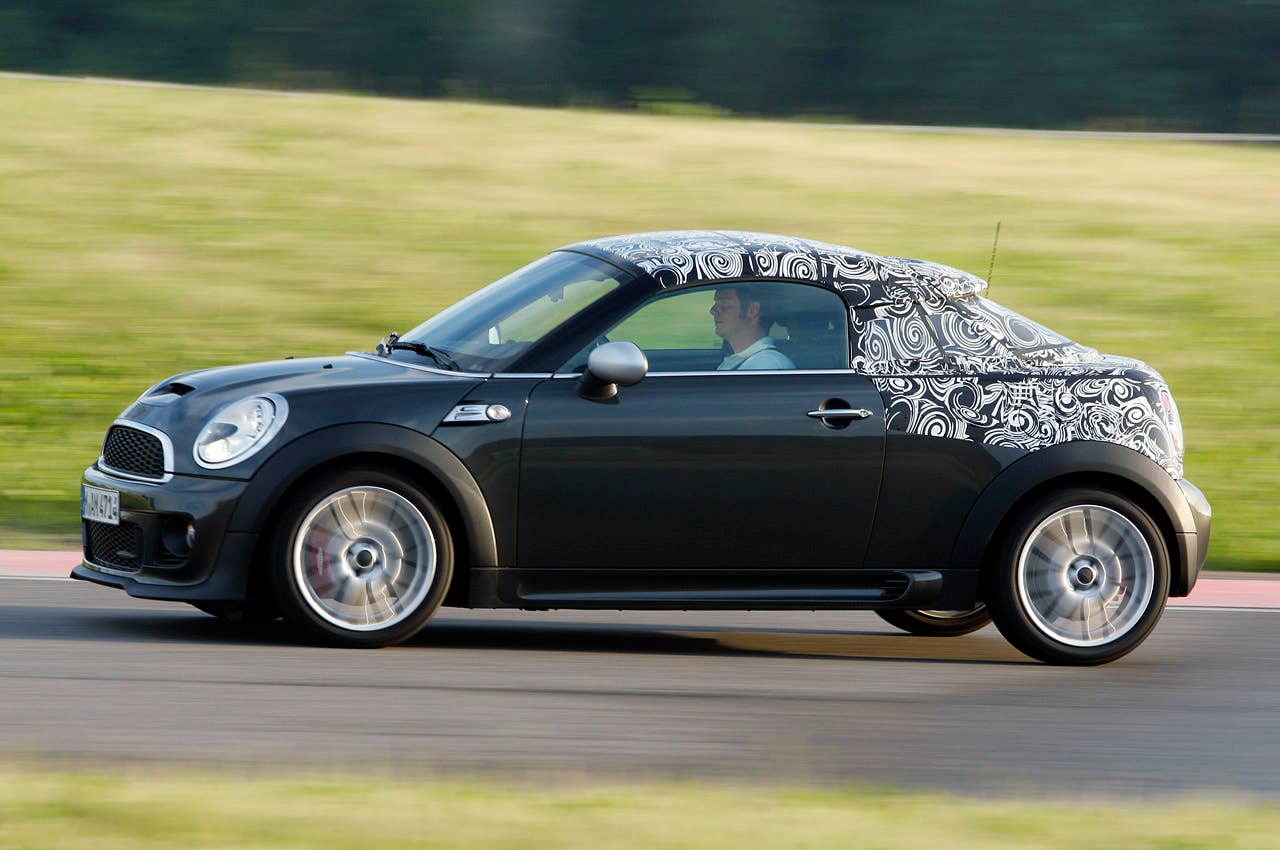 2012 Mini John Cooper Works Coupe Prototype driving