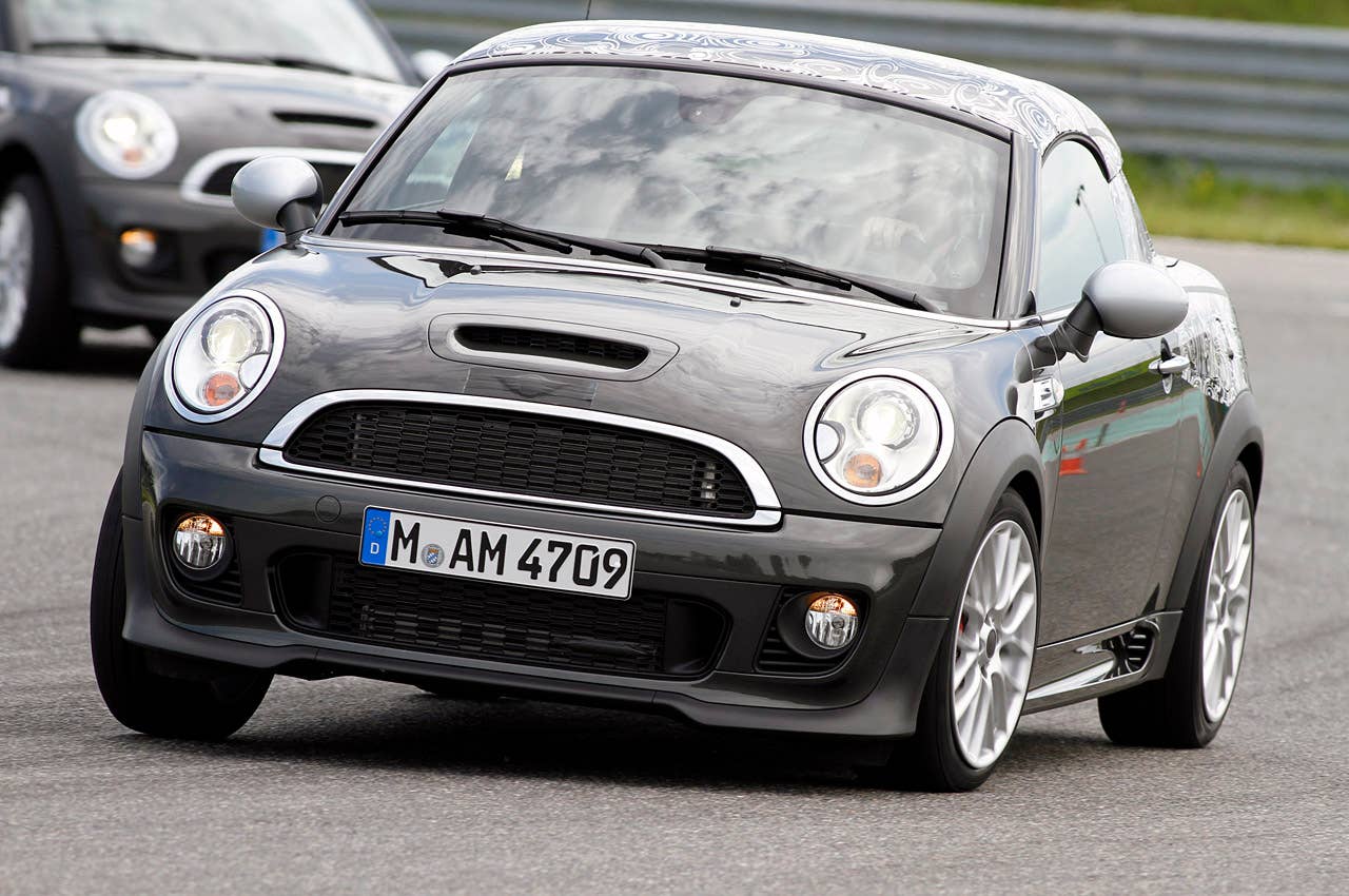 2012 Mini John Cooper Works Coupe Prototype driving