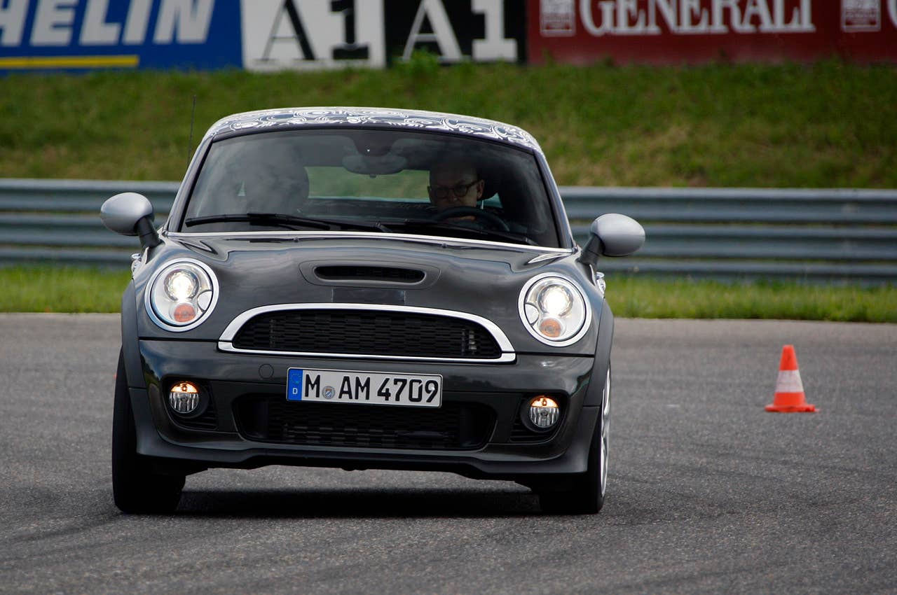 2012 Mini John Cooper Works Coupe Prototype driving