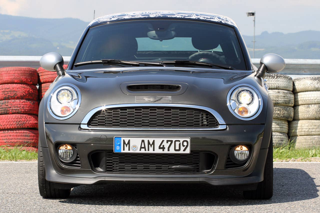 2012 Mini John Cooper Works Coupe Prototype front view