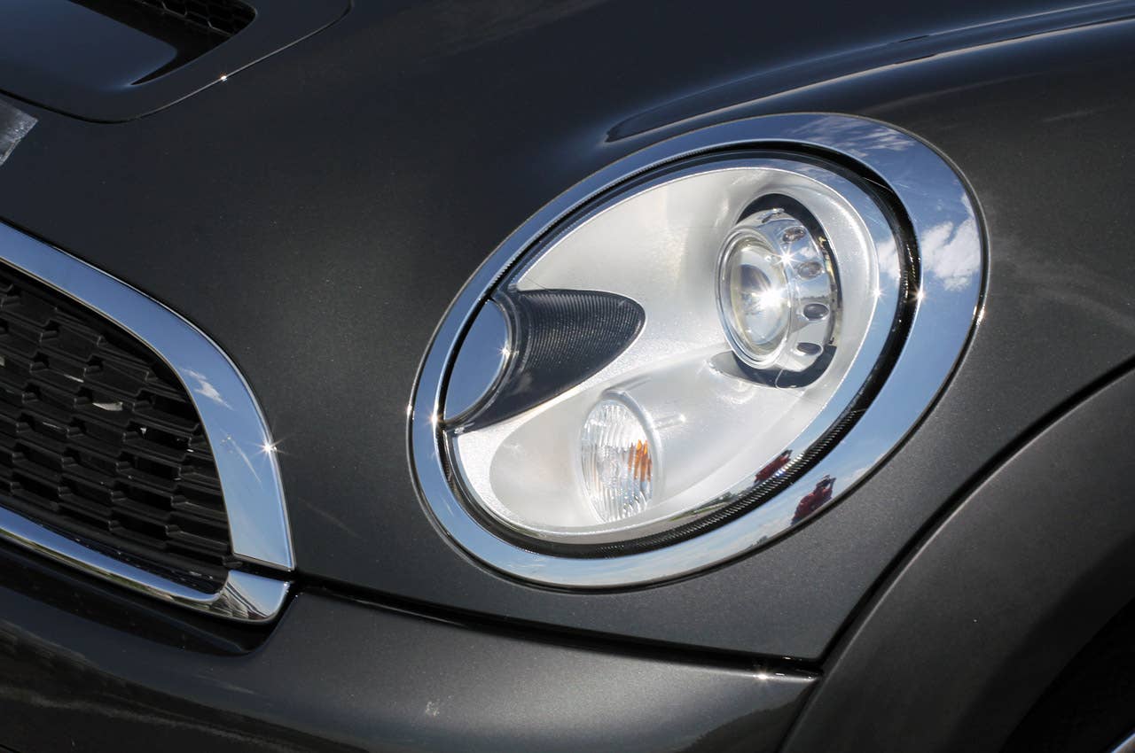 2012 Mini John Cooper Works Coupe Prototype headlight