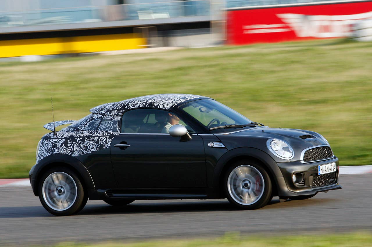 2012 Mini John Cooper Works Coupe Prototype driving