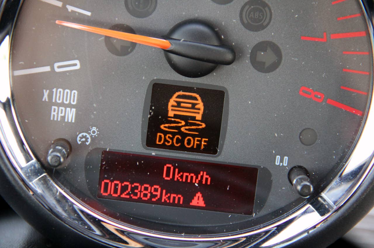 2012 Mini John Cooper Works Coupe Prototype tachometer