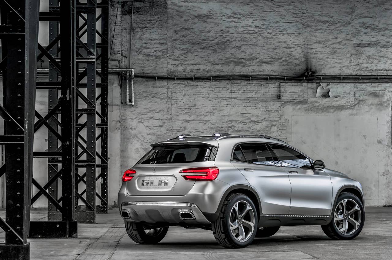 Mercedes-Benz GLA Concept rear 3/4