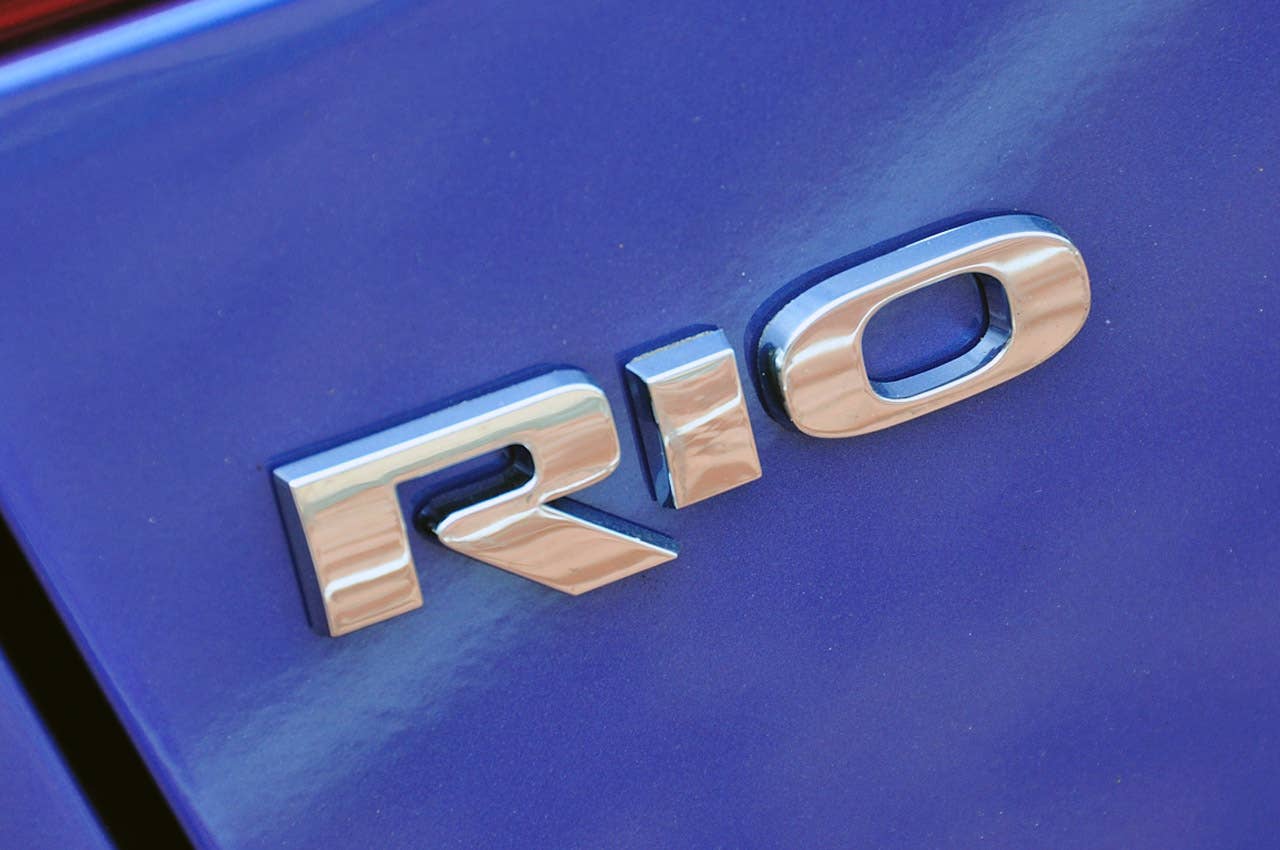 2012 Kia Rio 5-door badge