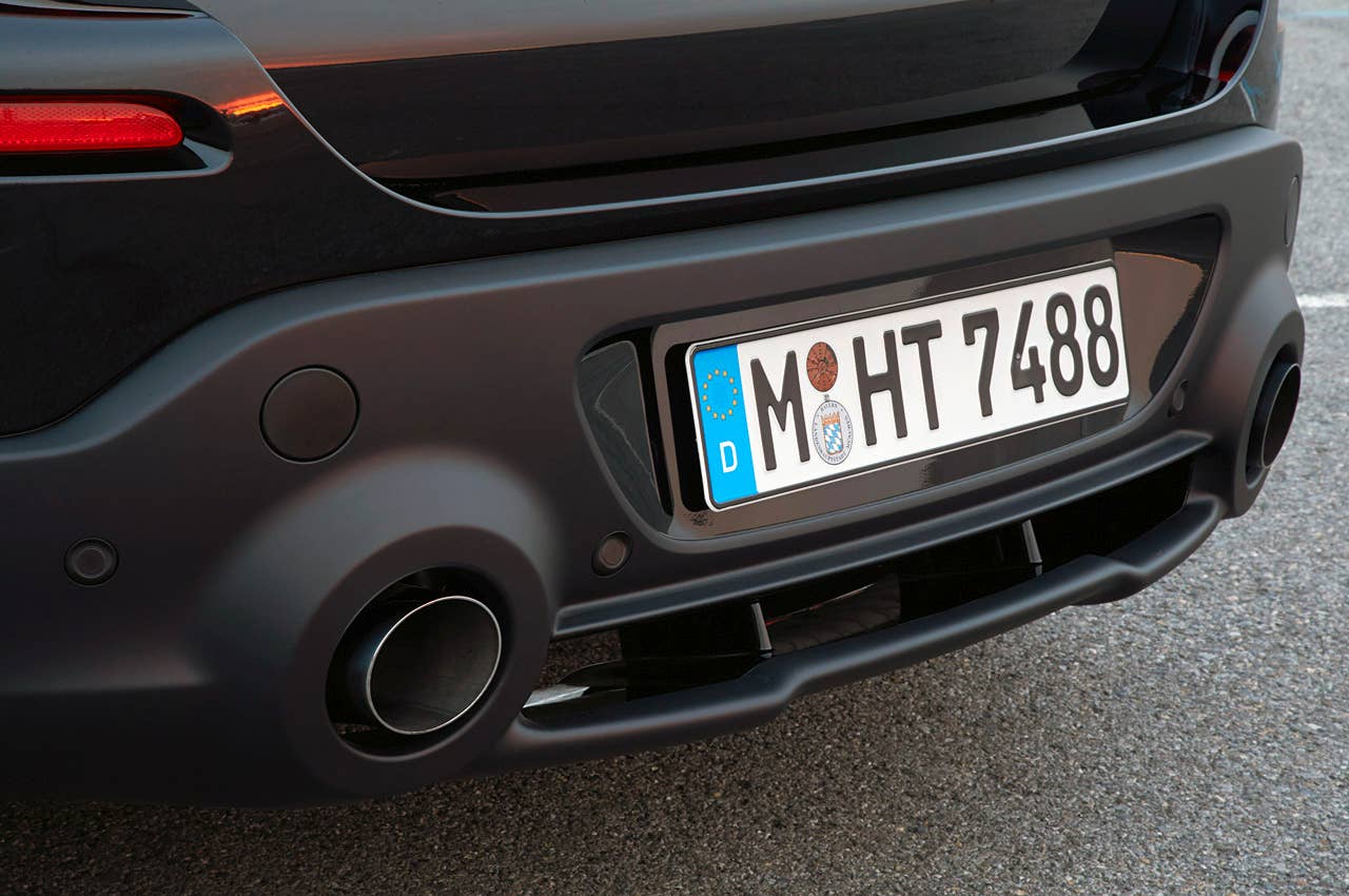 2014 Mini John Cooper Works Paceman All4 rear fascia