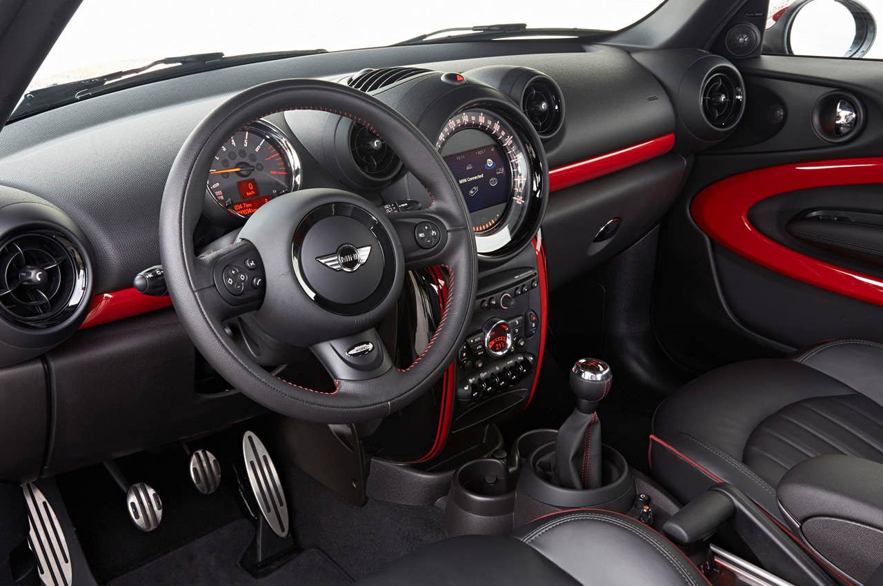 2014 Mini John Cooper Works Paceman All4 interior