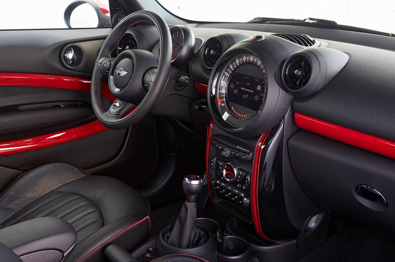 2014 Mini John Cooper Works Paceman All4 interior