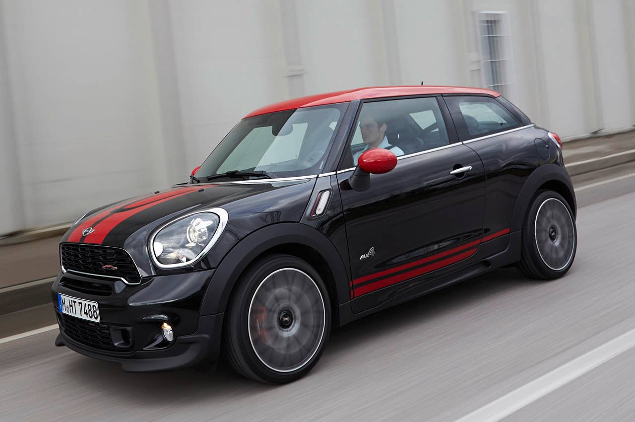 2014 Mini John Cooper Works Paceman All4 driving