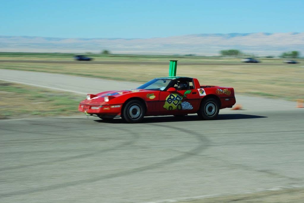 Cor-Vegge Corvette Racecar at LeMons