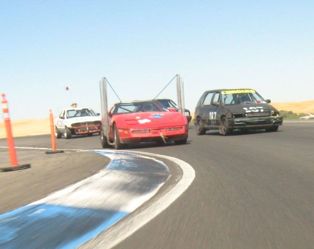 Cor-Vegge Corvette Racecar at LeMons