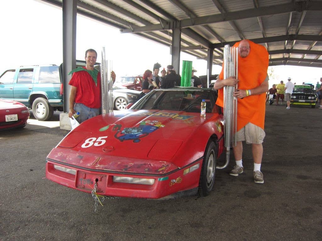 Cor-Vegge Corvette Racecar at LeMons