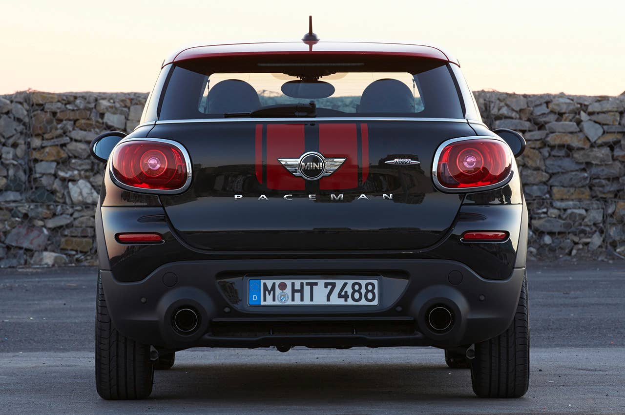 2014 Mini John Cooper Works Paceman All4 rear view