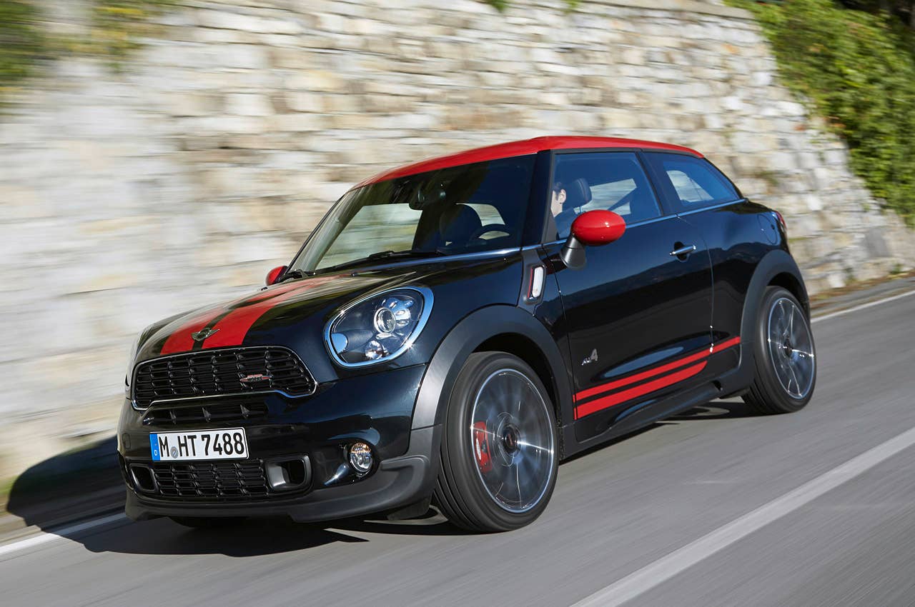 2014 Mini John Cooper Works Paceman All4 driving