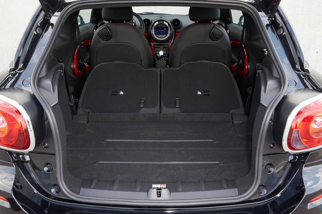 2014 Mini John Cooper Works Paceman All4 rear cargo area