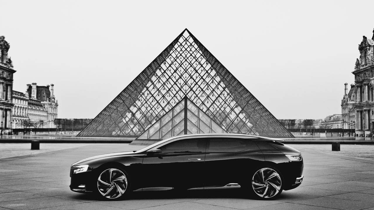 Citroen Nemero 9 Concept at the Louvre