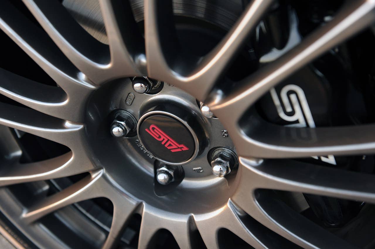2011 Subaru Impreza WRX STI wheel