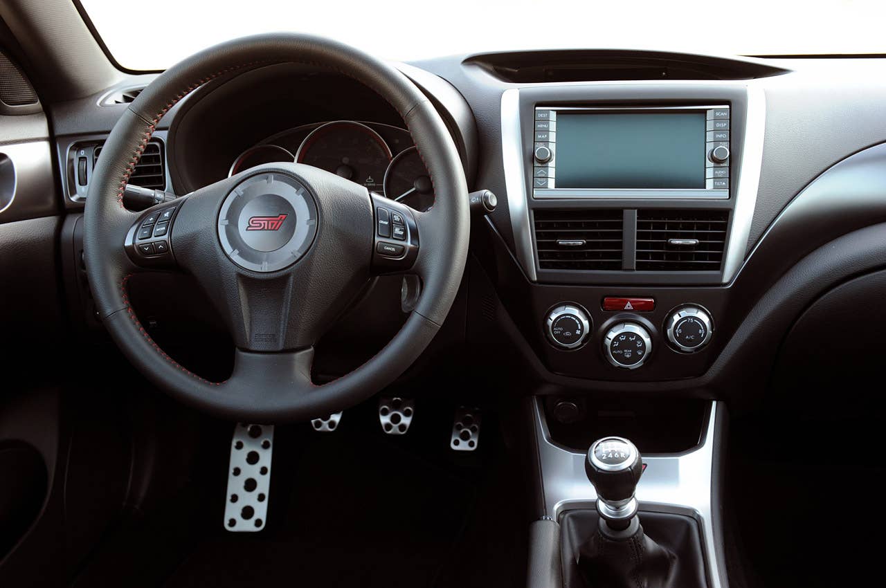 2011 Subaru Impreza WRX STI interior