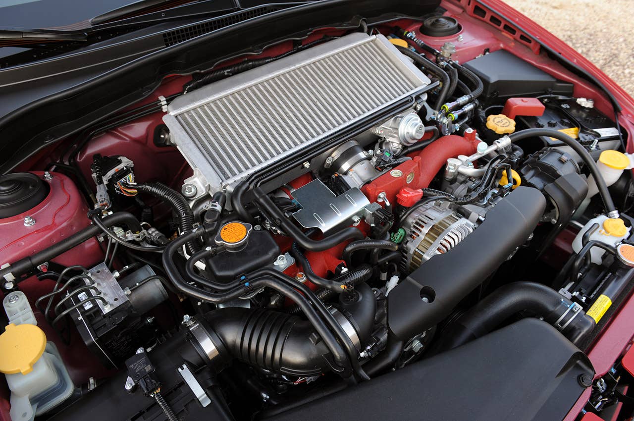 2011 Subaru Impreza WRX STI engine