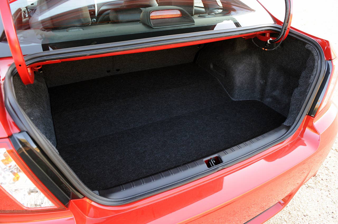 2011 Subaru Impreza WRX STI trunk