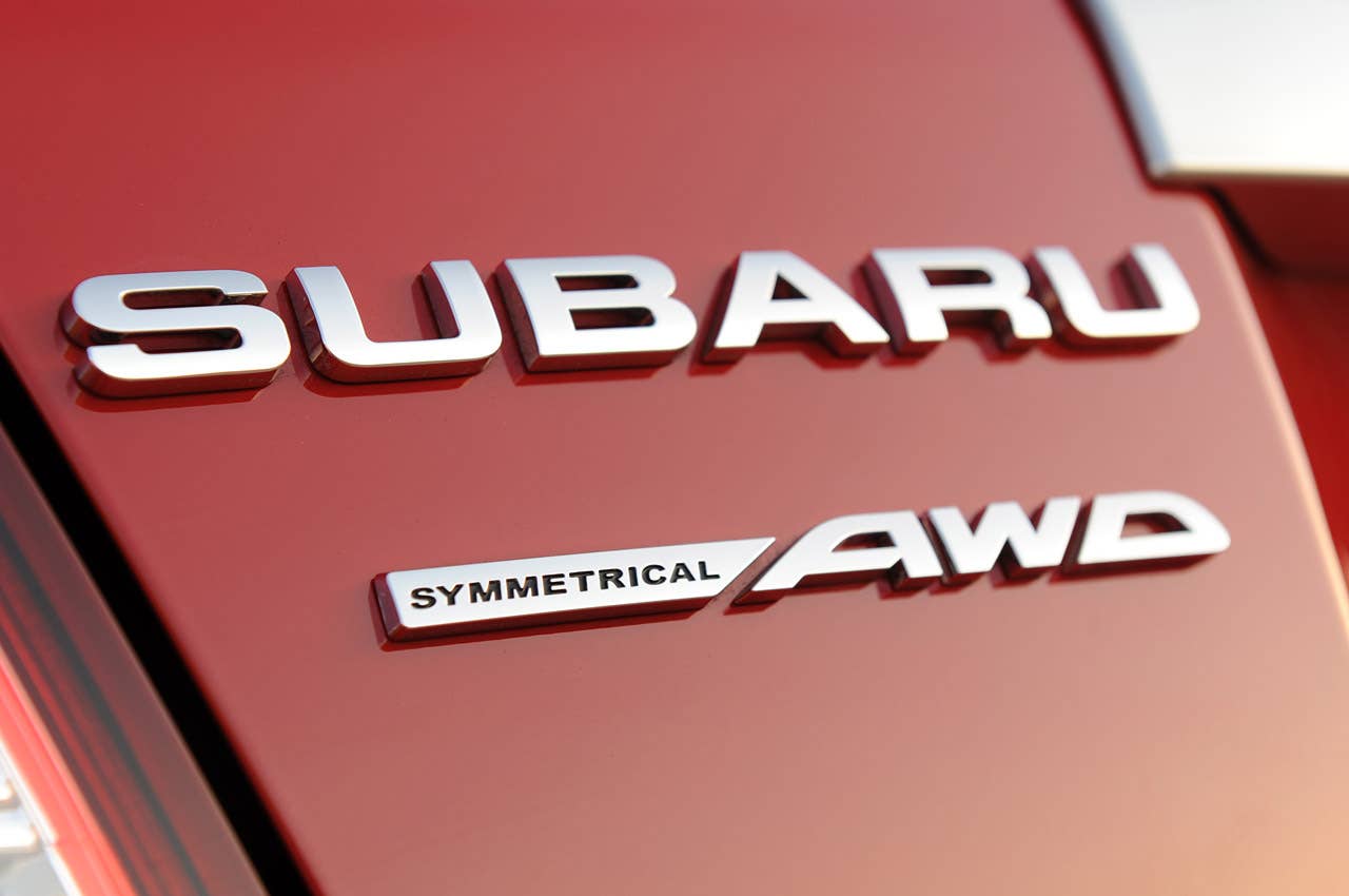 2011 Subaru Impreza WRX STI badge