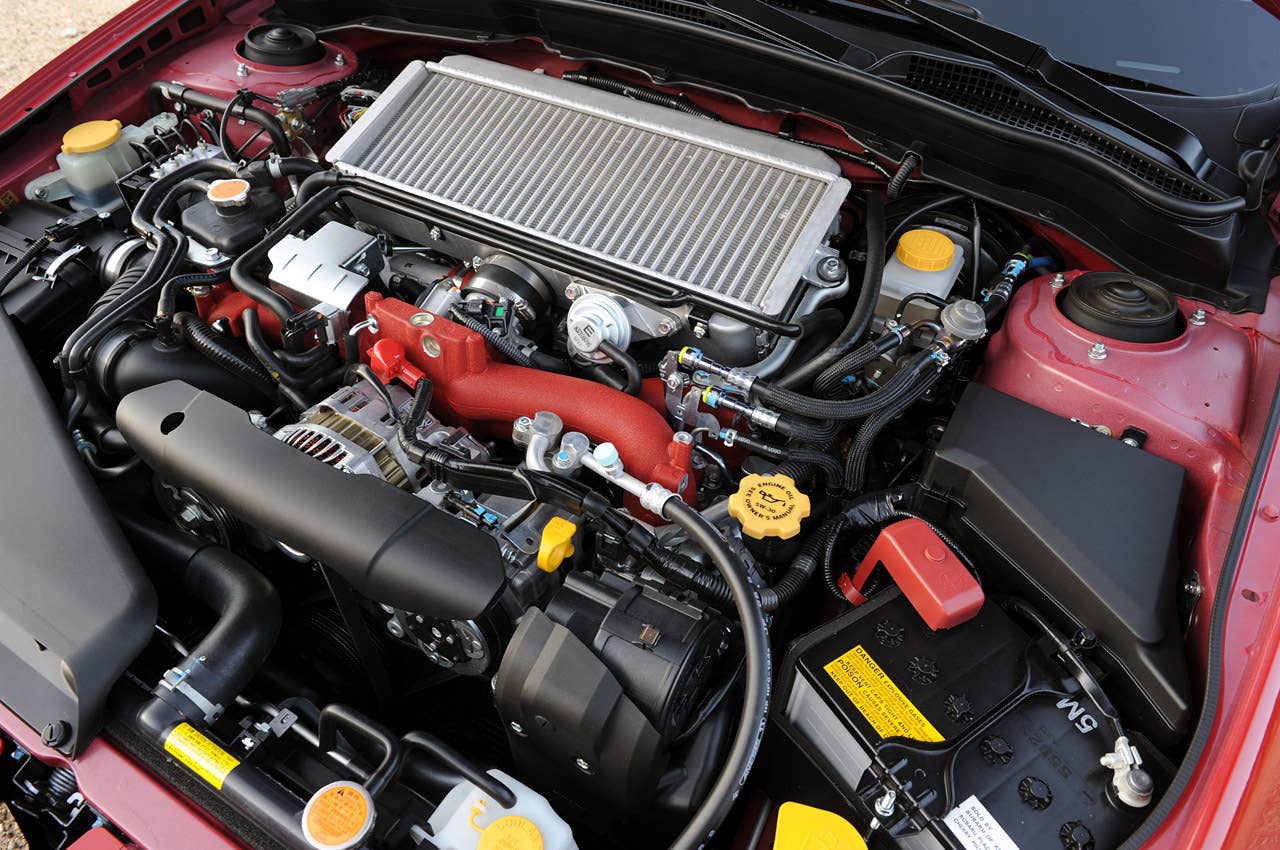 2011 Subaru Impreza WRX STI engine