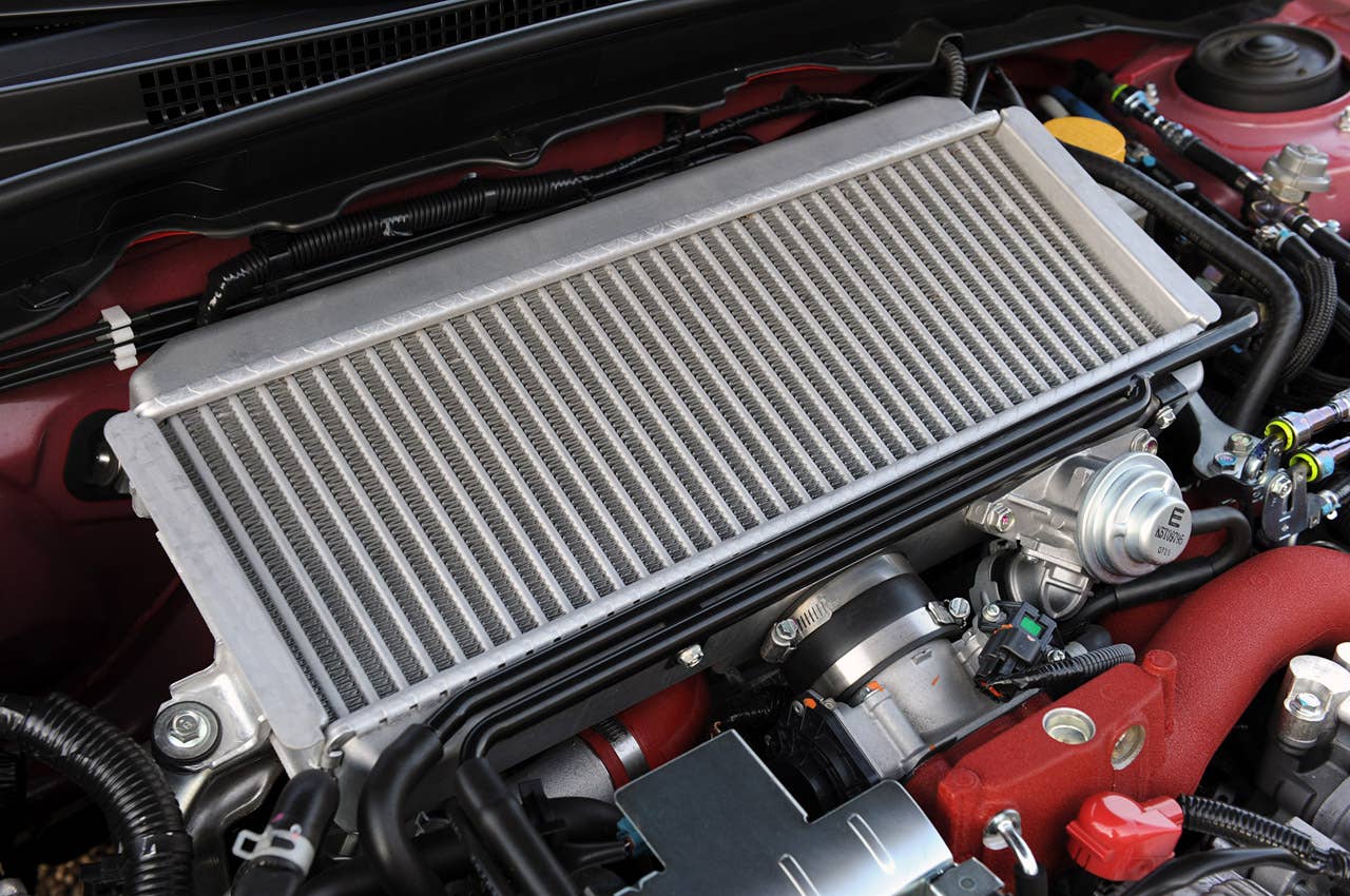 2011 Subaru Impreza WRX STI intercooler