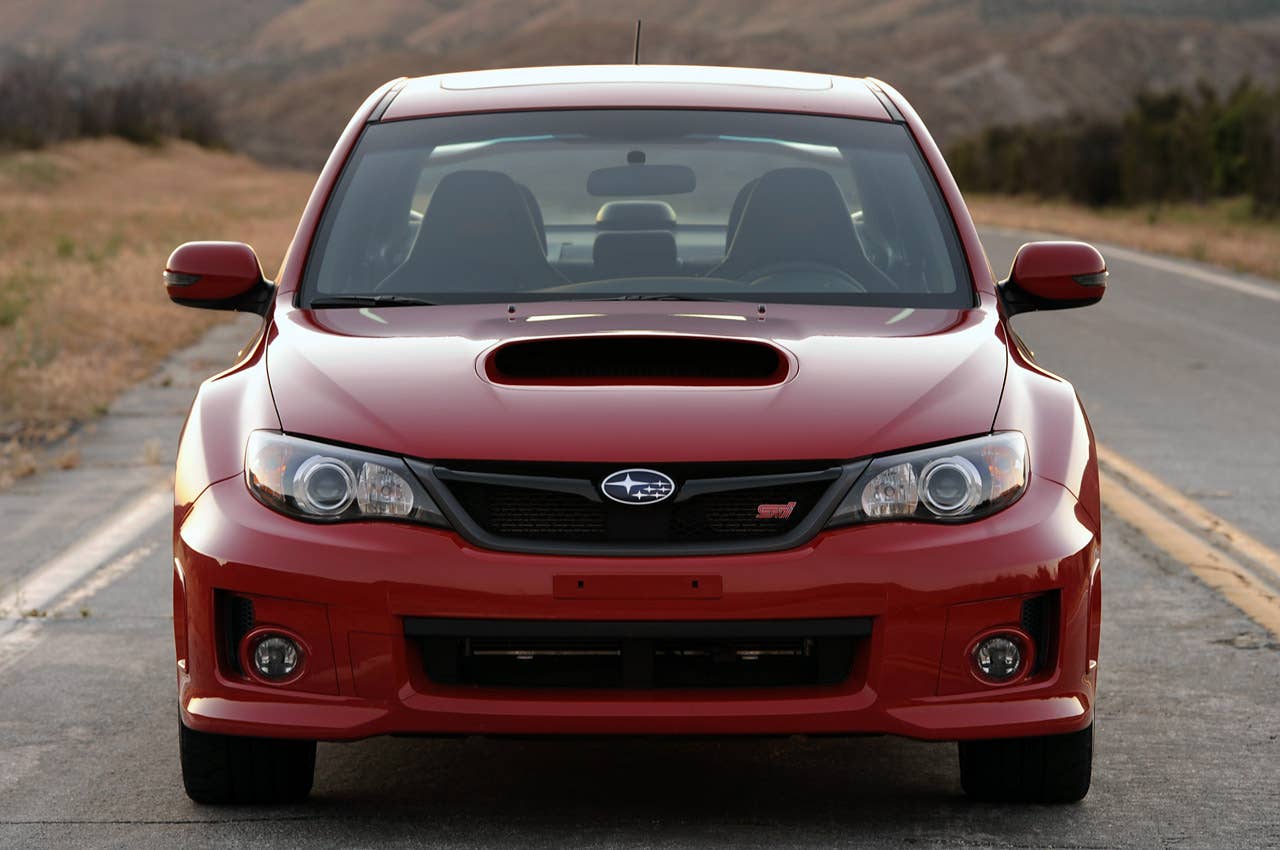 2011 Subaru Impreza WRX STI front view