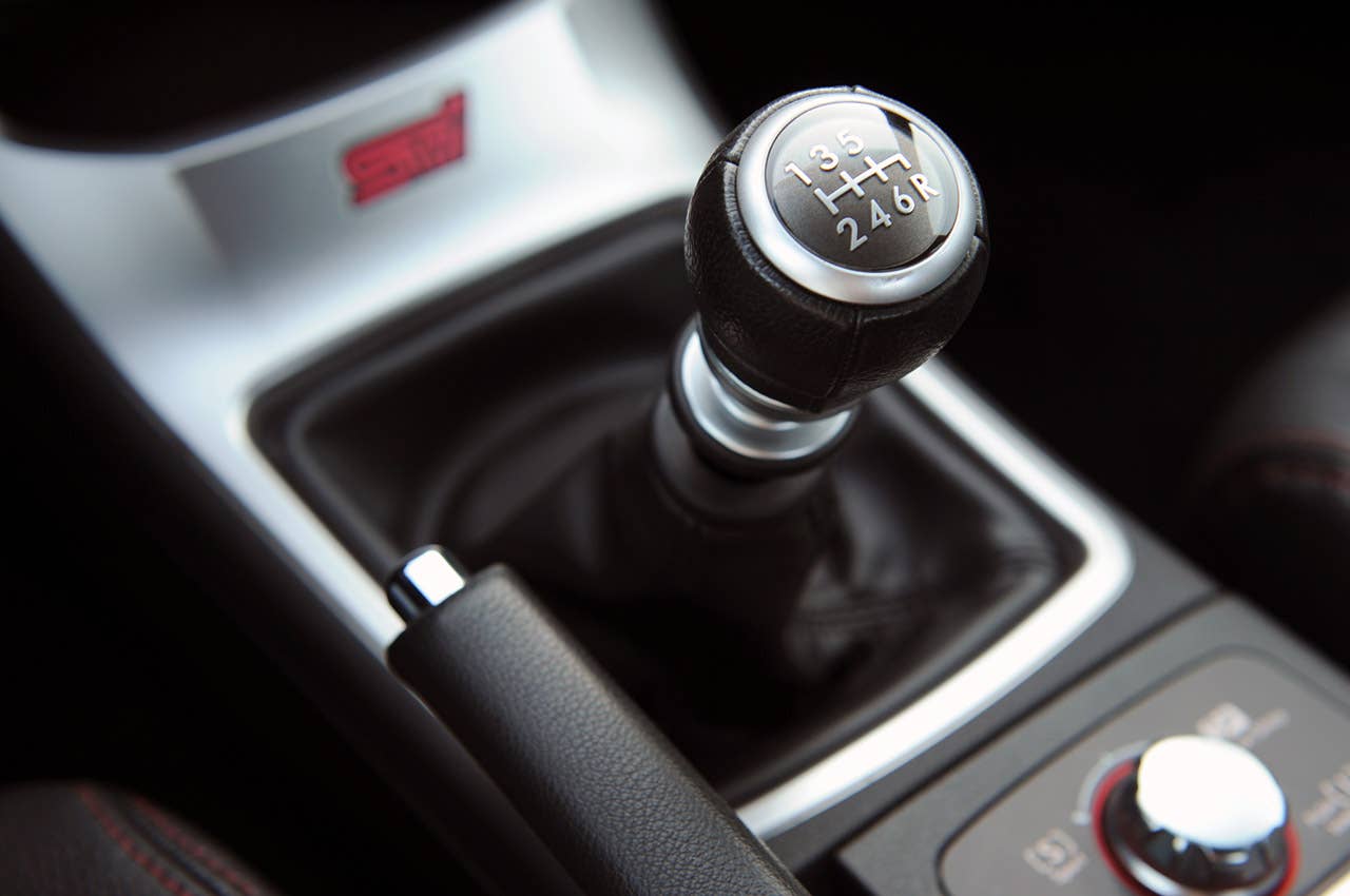 2011 Subaru Impreza WRX STI shifter