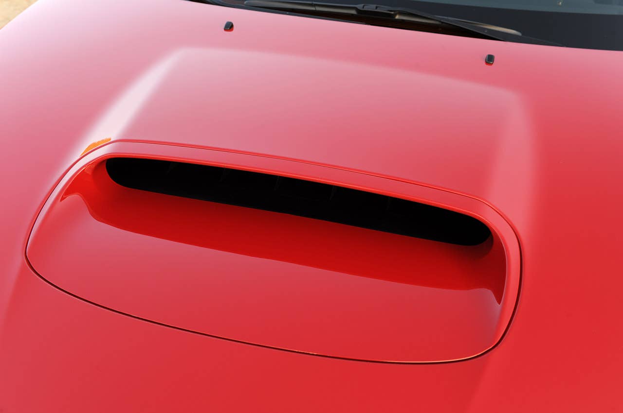 2011 Subaru Impreza WRX STI hood scoop