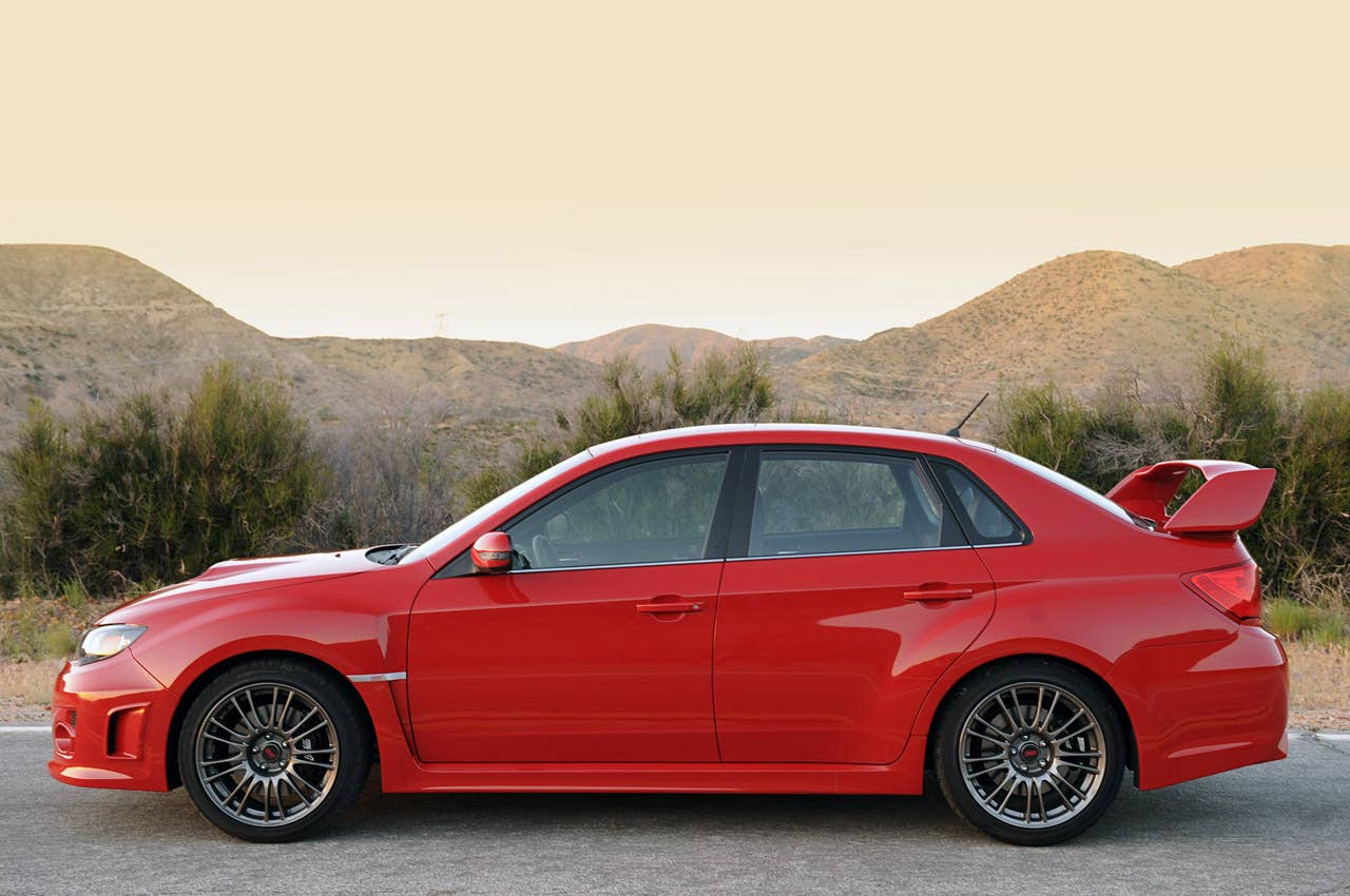 2011 Subaru Impreza WRX STI side view