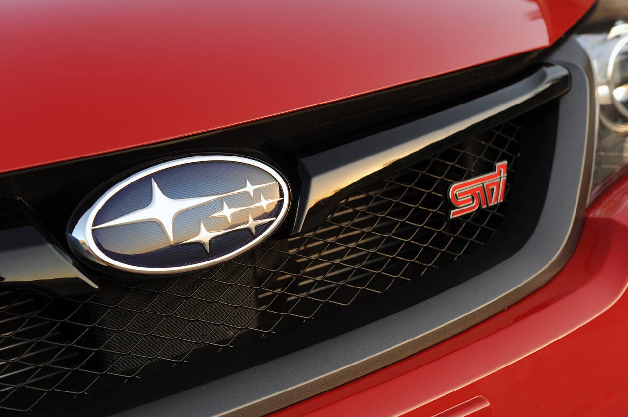 2011 Subaru Impreza WRX STI grille