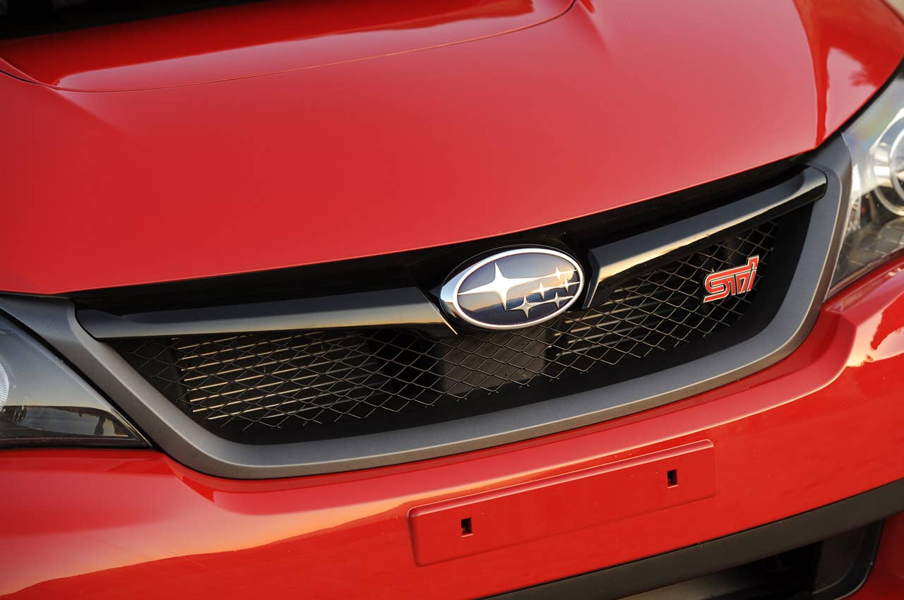 2011 Subaru Impreza WRX STI grille