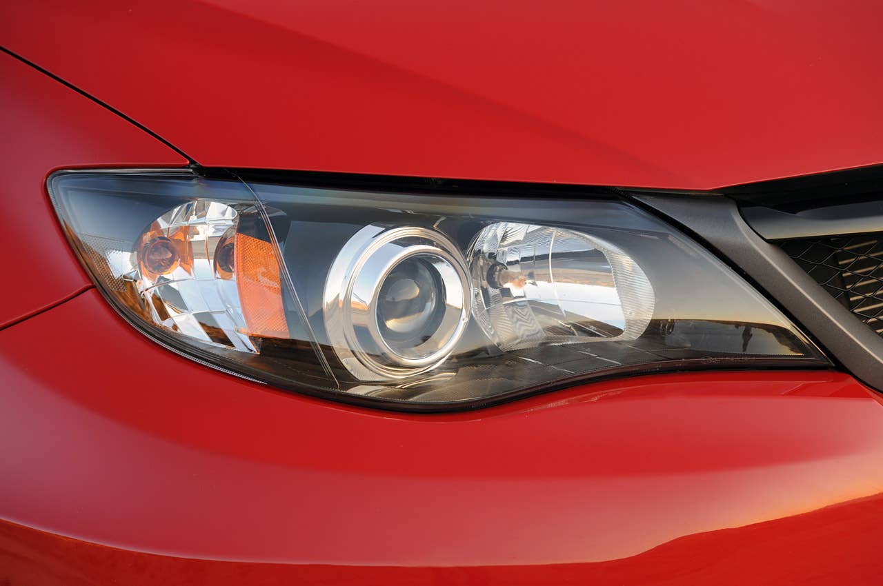 2011 Subaru Impreza WRX STI headlight