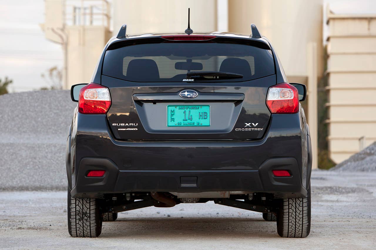 2013 Subaru XV Crosstrek rear view
