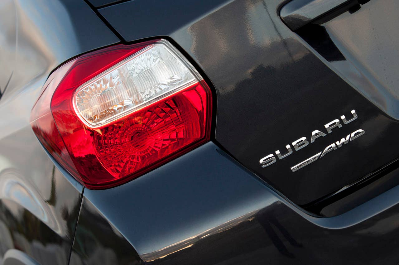 2013 Subaru XV Crosstrek taillight
