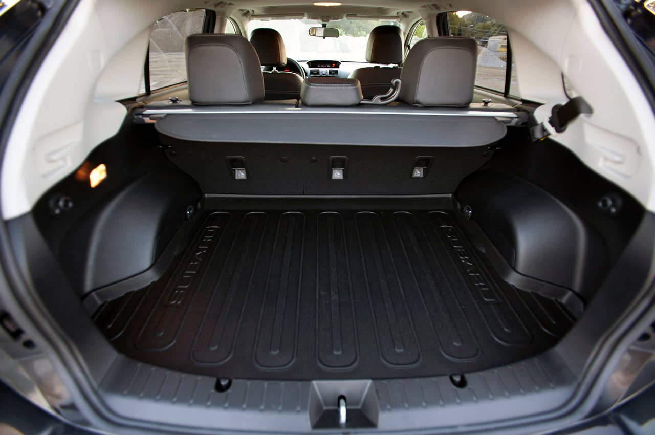 2013 Subaru XV Crosstrek rear cargo area