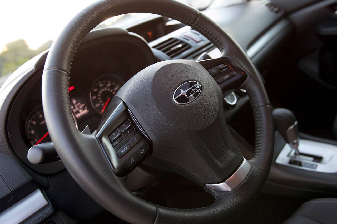 2013 Subaru XV Crosstrek steering wheel