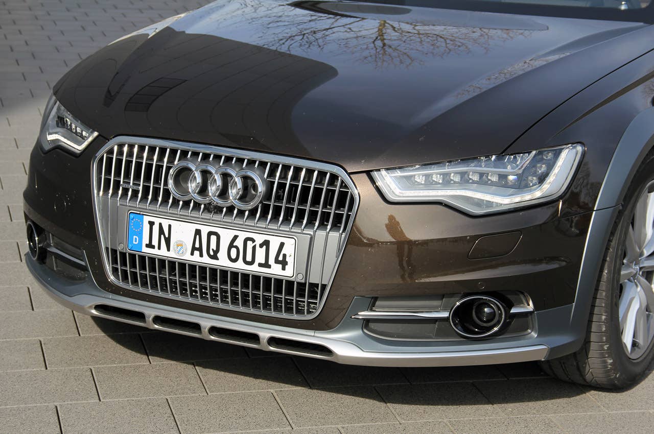 2012 Audi A6 Allroad Quattro front detail