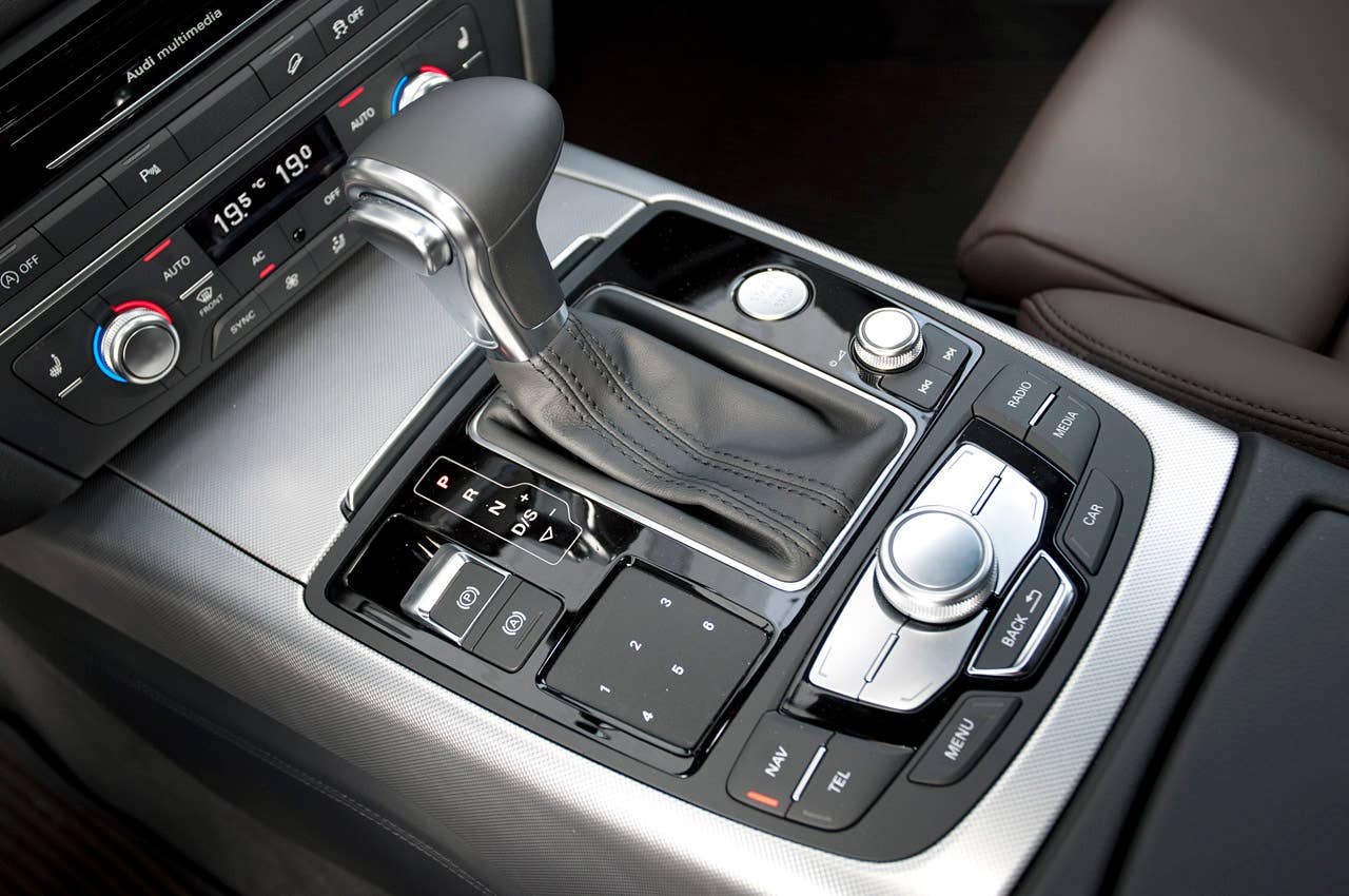 2012 Audi A6 Allroad Quattro shifter