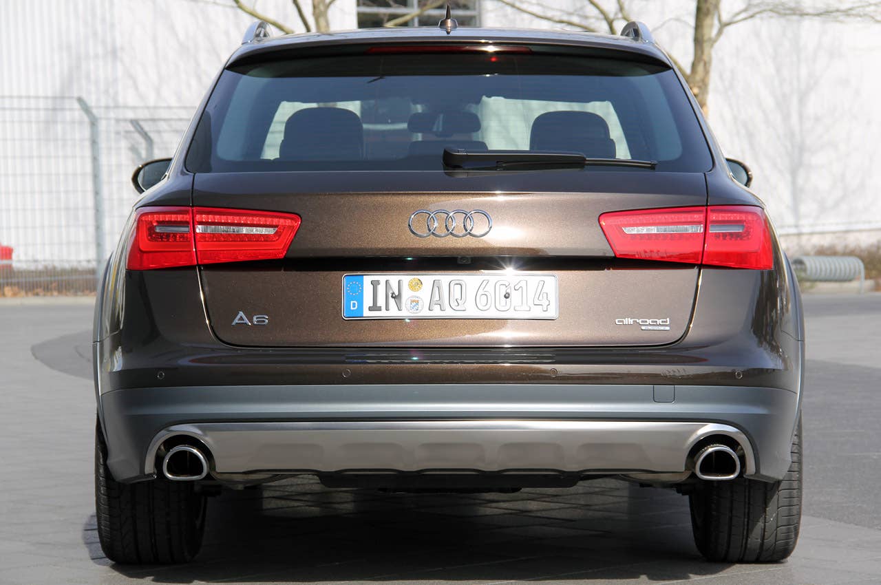 2012 Audi A6 Allroad Quattro rear view