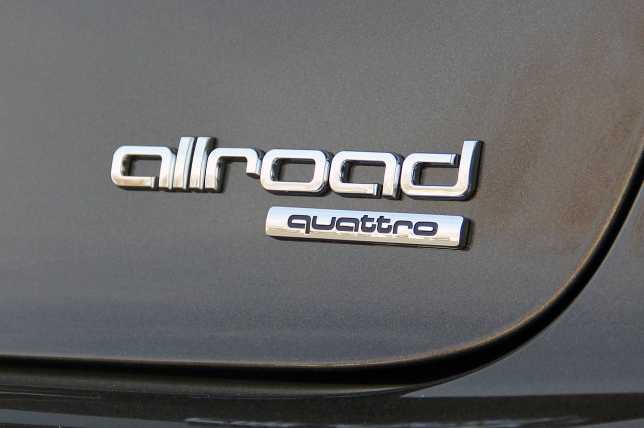 2012 Audi A6 Allroad Quattro badge