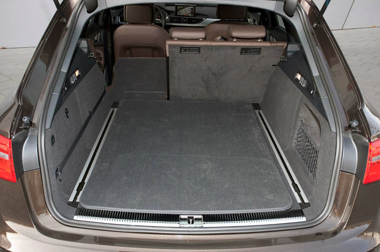 2012 Audi A6 Allroad Quattro rear cargo area