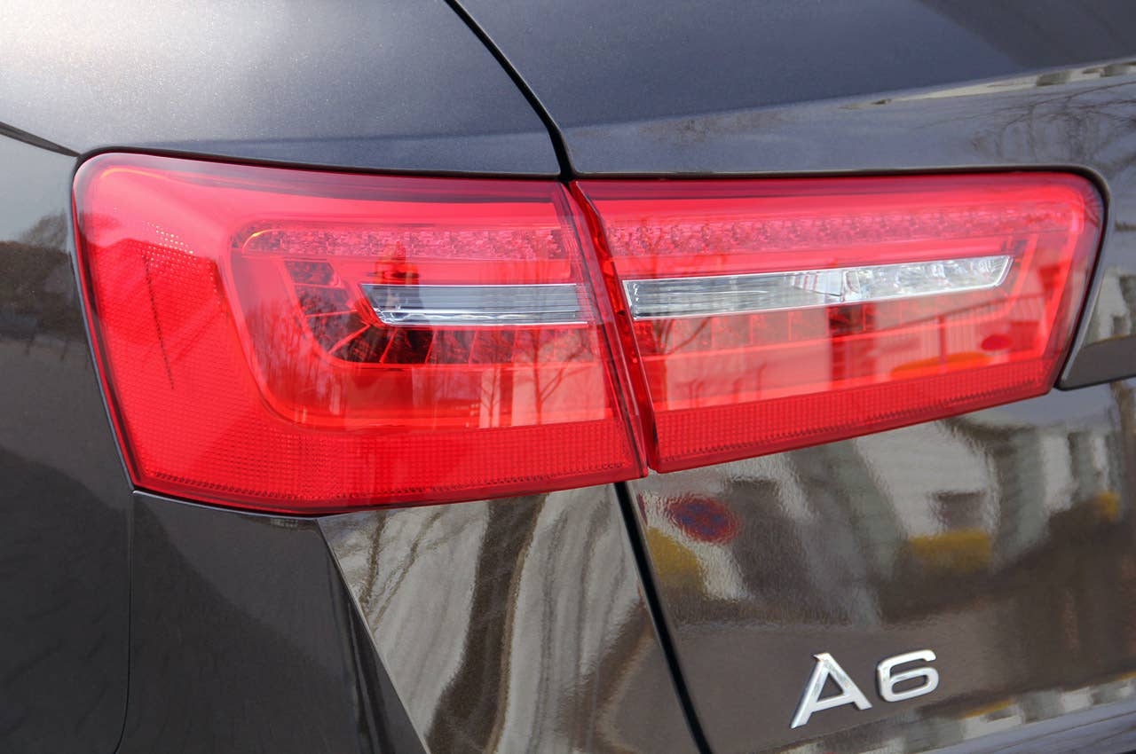 2012 Audi A6 Allroad Quattro taillights